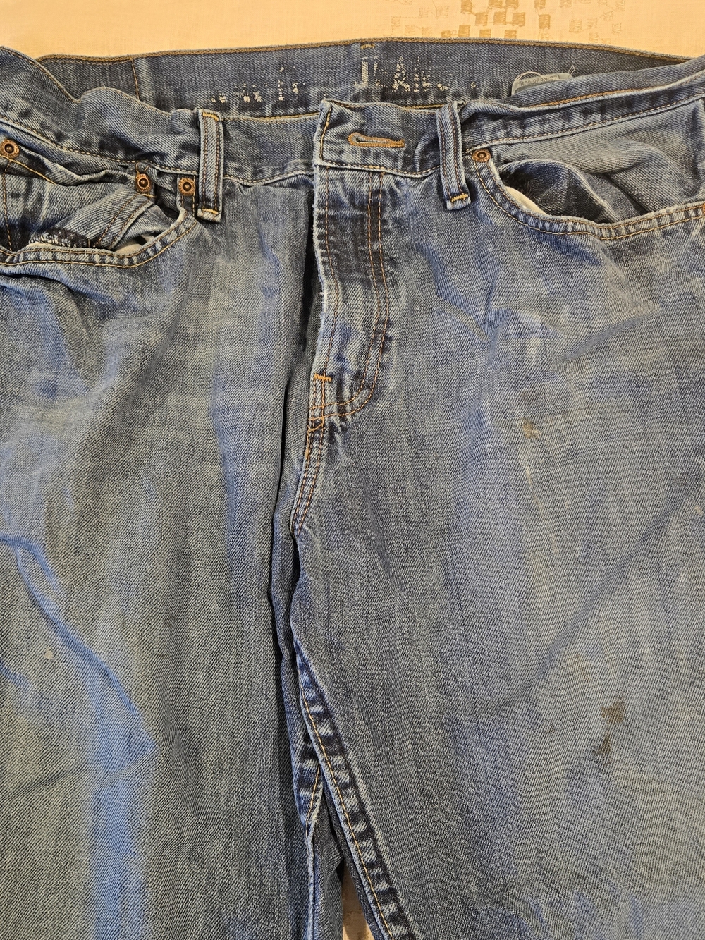 Old Navy Men's Light Blue Straight-Leg Jeans